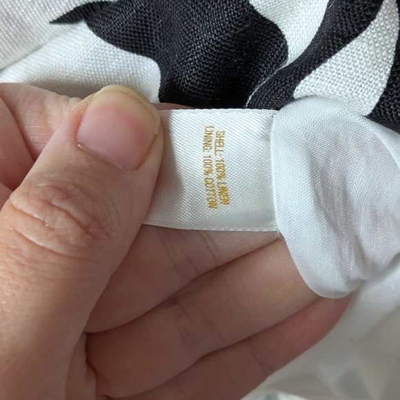 Kate Spade Women's Jillian Zebra Print Sleeveless Linen Bow Dress - Picture 5 of 6